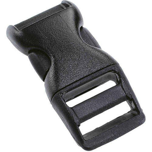 Chin strap buckle for helmet