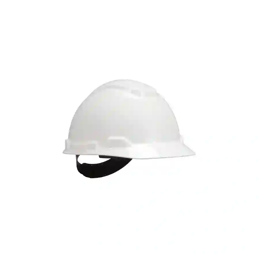 หมวกนิรภัย  3M แบบปรับหมุน สีขาว รุ่น H-701R