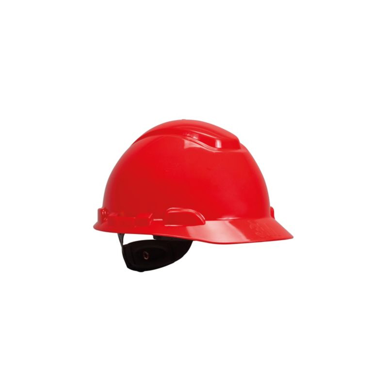หมวกนิรภัย แบบปรับหมุน สีแดง รุ่น H-705R
