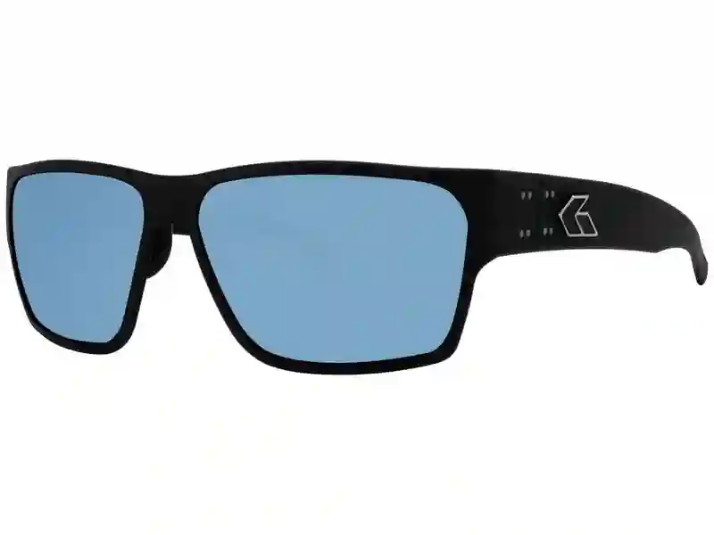 Gatorz Delta Black frame / Smoke Polarized with Blue Mirror
