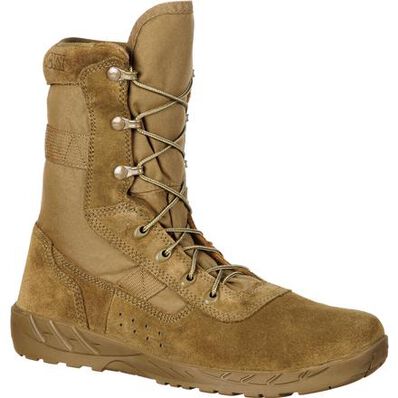 Rocky - C7 Lightweight Commercial Military Boot [ Coyote Brown ]