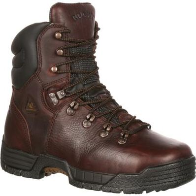 Rocky - MobiLite Steel Toe Waterproof Work Boot [ Dark Brown ]