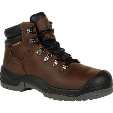 Rocky - Worksmart Composite Toe Waterproof Work Boot [ Brown ]