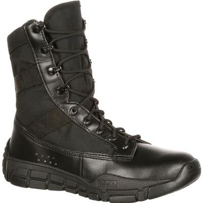 Rocky - C4T Military Insired Public Service Boot [ Black ]